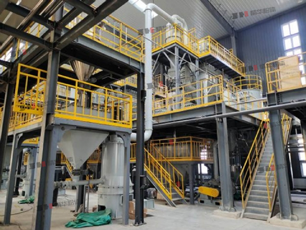 立式?jīng)_擊磨-石油焦-山東生產(chǎn)現(xiàn)場(chǎng)